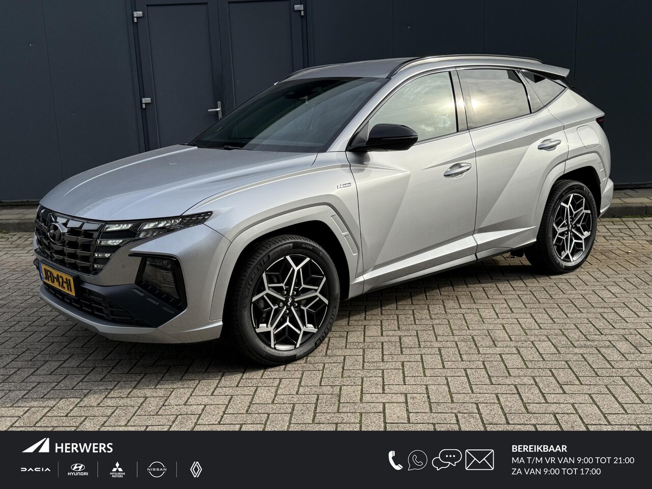 Hyundai Tucson - 1.6 T-GDI HEV 230pk N Line Edition /  1650 KG Trekgewicht / Apple Carplay / Android Auto / - AutoWereld.nl