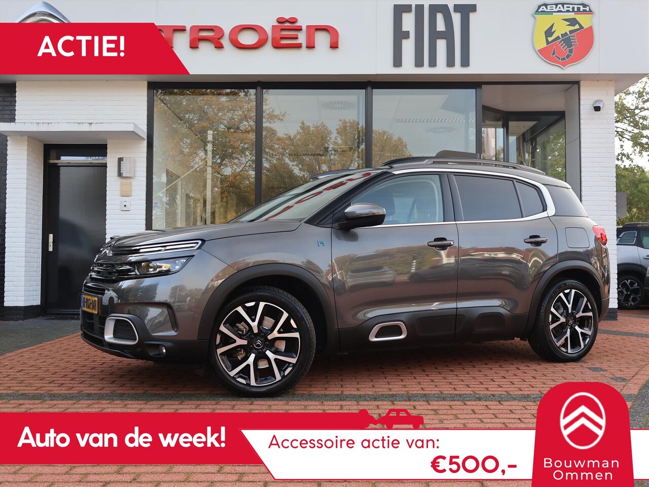 Citroën C5 Aircross - *Auto van de Week!* Plug-in Hybride 225PK ë-EAT8 Automaat Shine, Rijklaarprijs | Stoelverw - AutoWereld.nl