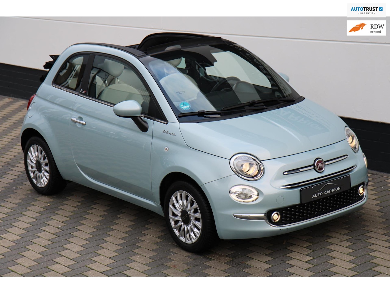 Fiat 500 C - 1.0 Hybrid Dolcevita Carplay Airco Cruise BTW !! - AutoWereld.nl