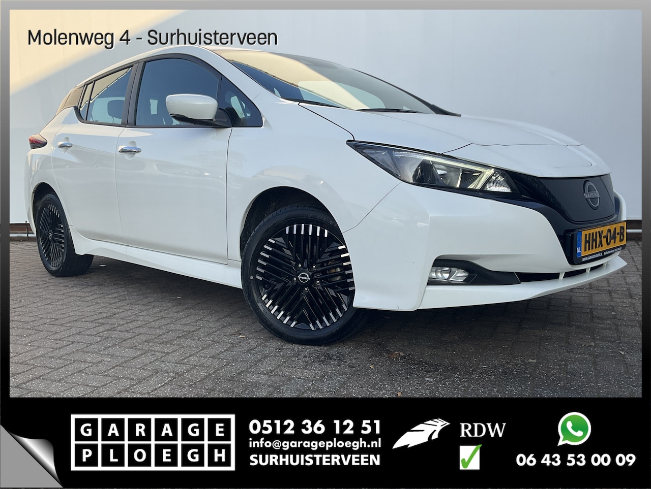 Nissan LEAF - e+ 62 kWh Adapt.Cruise Stoel/Stuurverw + Achter Led Nav/Cam 60kwh 59kWh - AutoWereld.nl