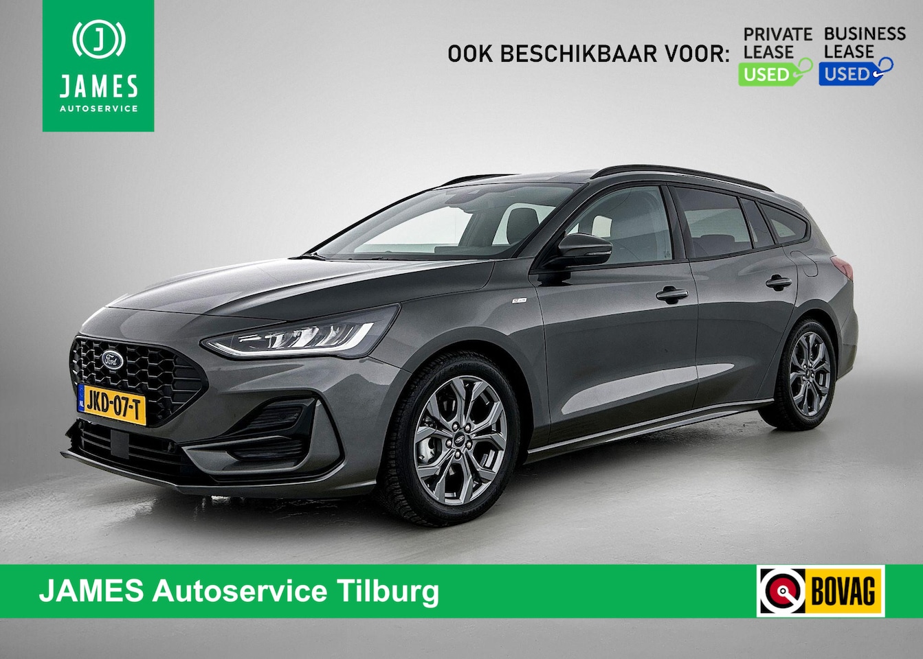 Ford Focus Wagon - 1.0 EcoBoost 155pk Hybrid ST Line X CARPLAY | AD-CRUISE | WINTER-PACK - AutoWereld.nl