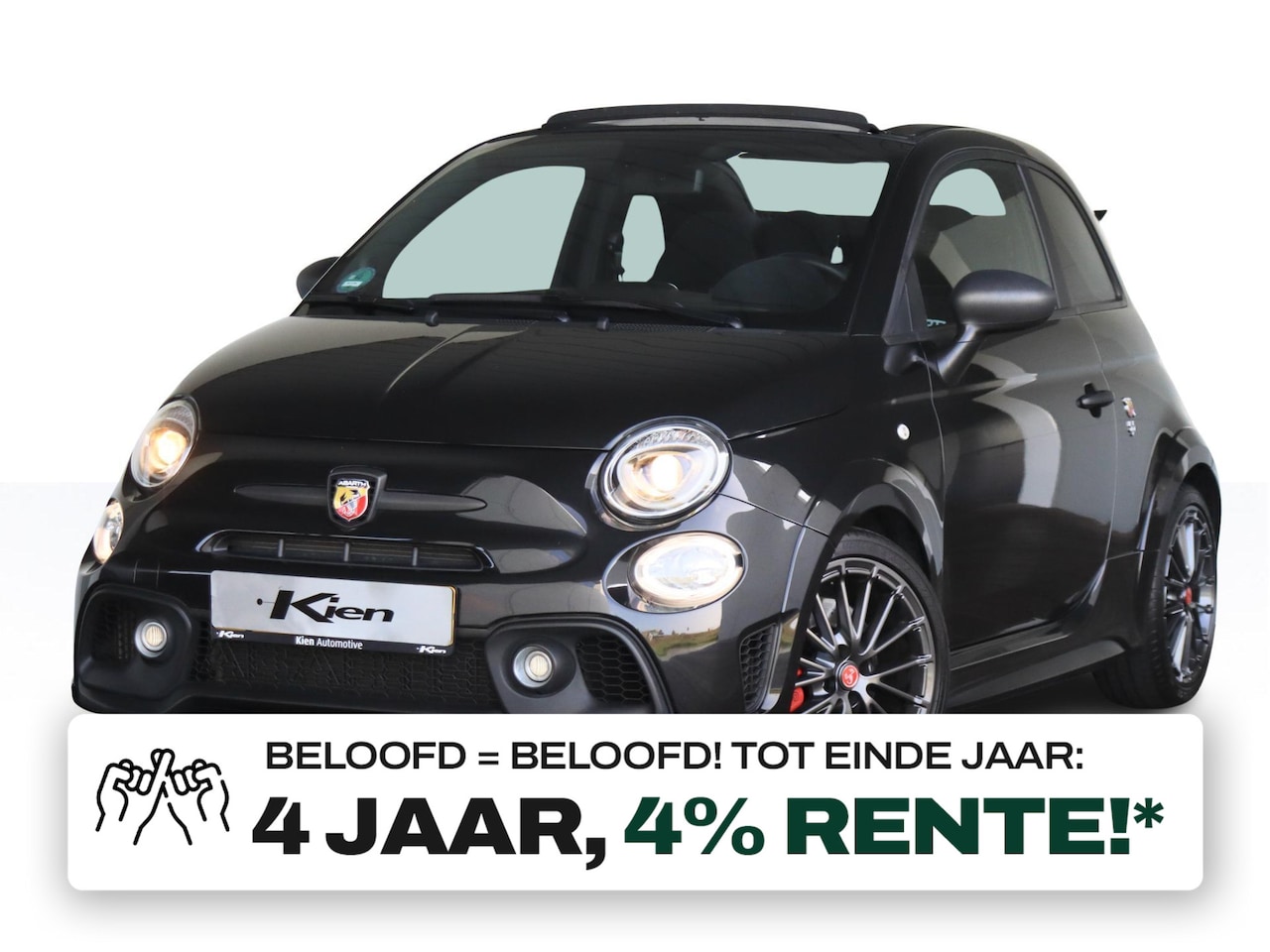 Abarth 595 - 595C 1.4 T-Jet competizione | 180pk | Sabelt Stoelen | Navi | 17" | - AutoWereld.nl