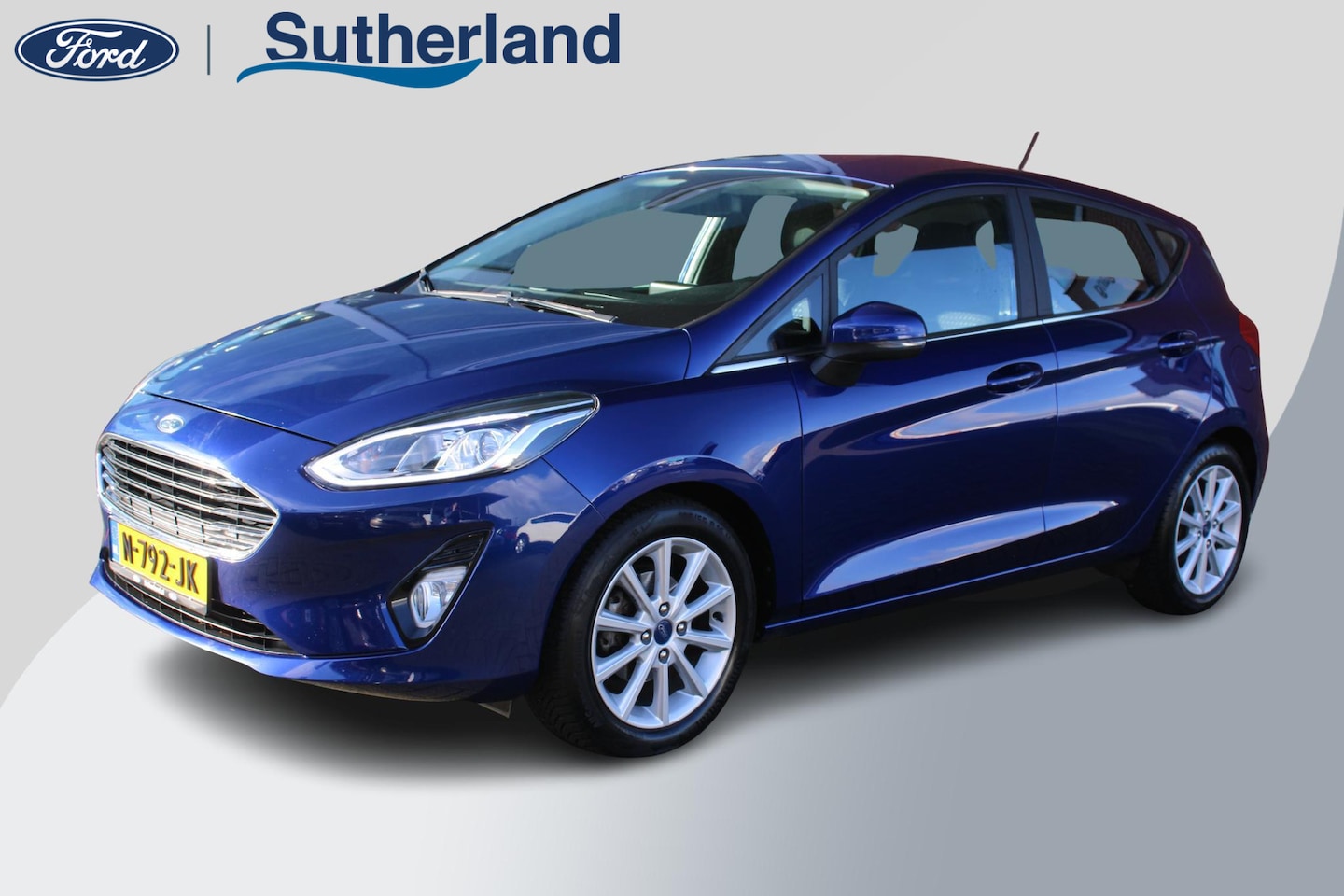 Ford Fiesta - 1.0 EcoBoost 100 PK Titanium | Inclusief nieuwe distributie i.c.m. afleverpakket | Navi | - AutoWereld.nl