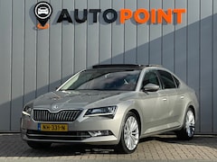 Skoda Superb - 1.6 TDI DSG Business edition EX BTW EX BPM|1E EIG ORG NL|PANO|CAMERA|19''|STOELVRM+VERKOEL