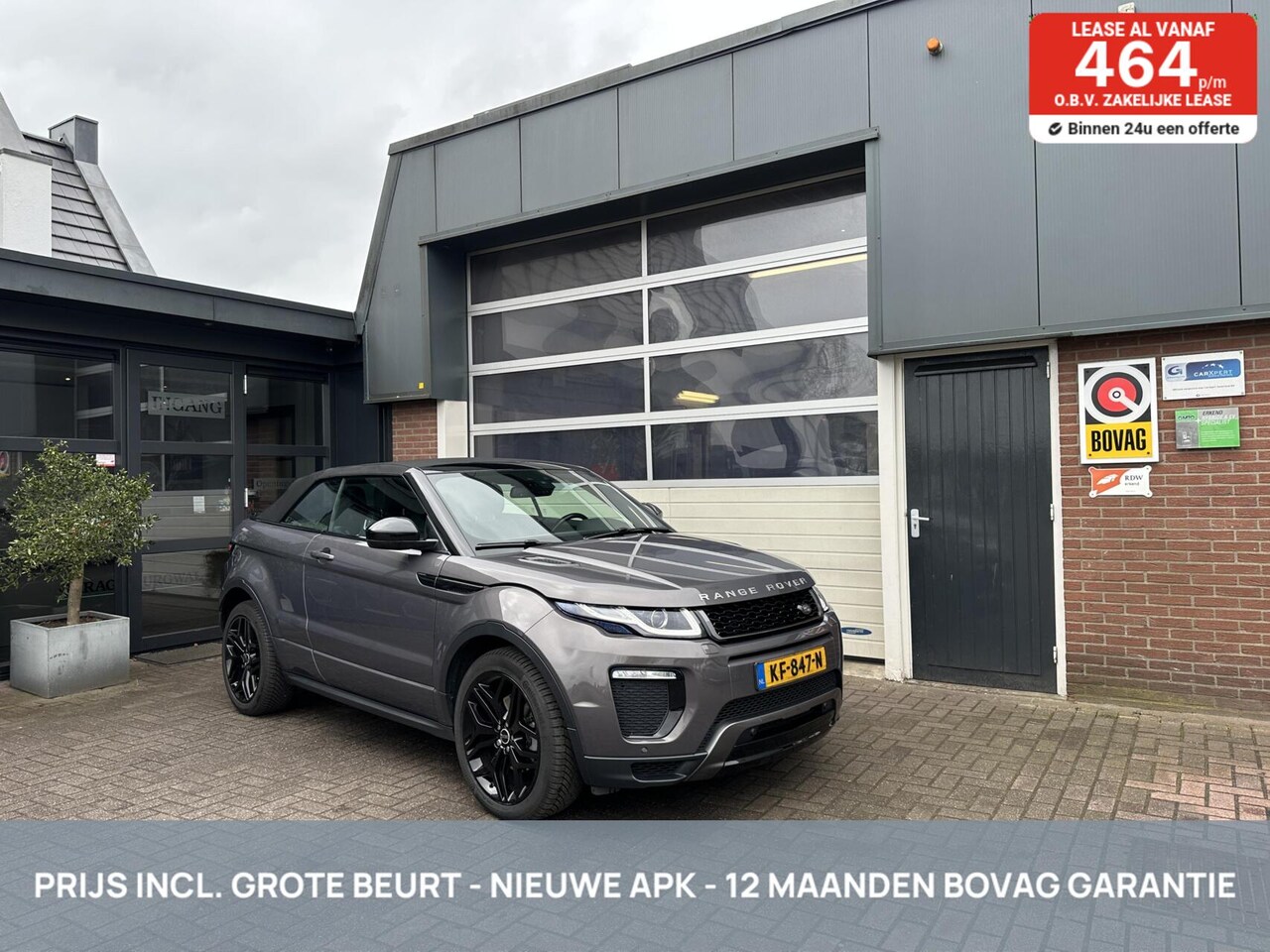 Land Rover Range Rover Evoque - 2.0 TD4 HSE Dynamic CABRIOLET NL-AUTO *ALL-IN PRIJS* - AutoWereld.nl