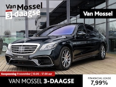 Mercedes-Benz S-klasse - AMG 63 4Matic+ Lang Premium Plus | SMARAGDGROEN | STOELMASSAGE | STOELVENTILATIE | BURMEST