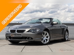 BMW 6-serie Cabrio - 630i High Executive | 81.000KM | Sport Seats | HiFi