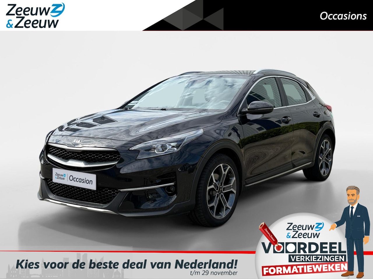 Kia XCeed - 1.0i Turbo DynamicLine 120 PK | Dealer onderhouden | Fabrieksgarantie t/m 9-9-2027 + 3x 1 - AutoWereld.nl