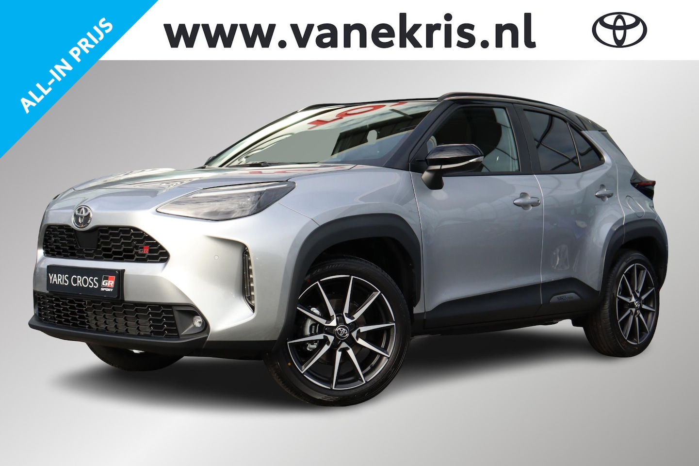 Toyota Yaris Cross - 1.5 Hybrid 130 GR Sport, Panoramadak, BSM, JBL, Camera, Heads up display - AutoWereld.nl