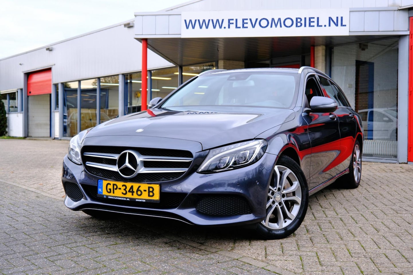 Mercedes-Benz C-klasse Estate - 350 e Lease Edition Aut.Half Leder|Cam|Navi|LMV - AutoWereld.nl