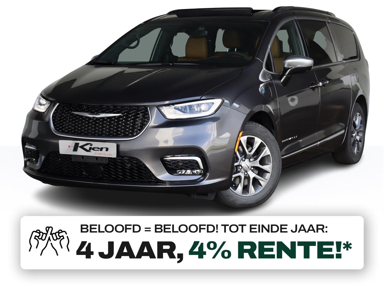Chrysler Pacifica - PHEV 3.6 V6 Pinnacle | Panodak | 7 Persoons | TV schermen achter - AutoWereld.nl