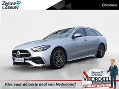 Mercedes-Benz C-klasse Estate - 200 AMG Line | Trekhaak wegklapbaar | Panoramadak | Stoelverwarming | Elektr. Achterklep |