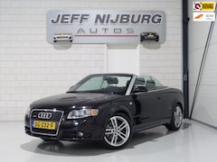 Audi A4 Cabriolet - 2.0 TFSI S-Line "Automaat" Leer Xenon Stoelverwarming Bose Cruise-control Youngtimer in un