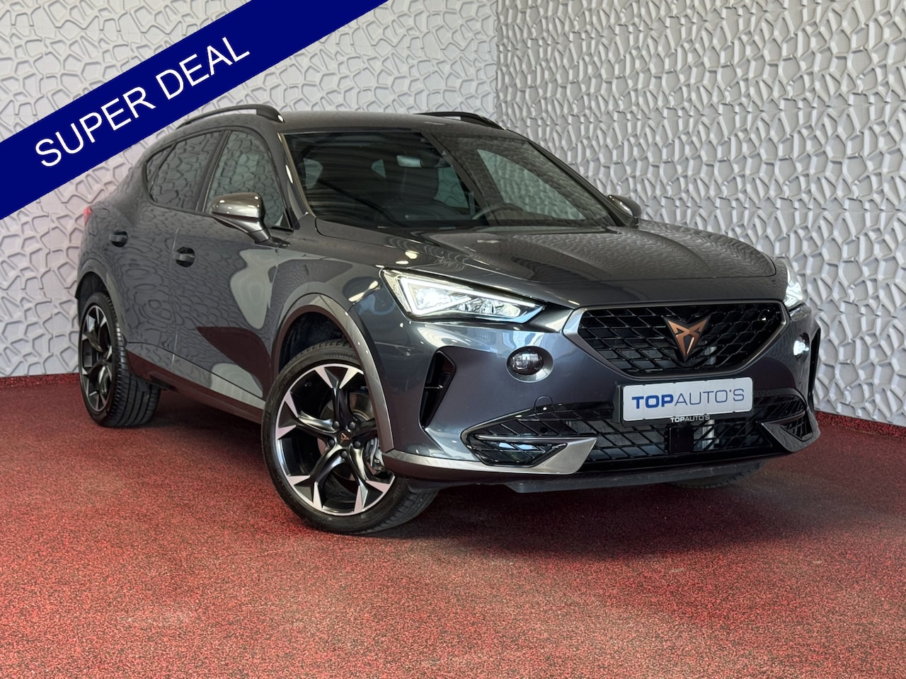 CUPRA Formentor - 1.5 TSI 150 PK LED CARPLAY NAVI CAMERA ADAP.CRUISE STOEL/STUUR VERW. 05/2024 - AutoWereld.nl