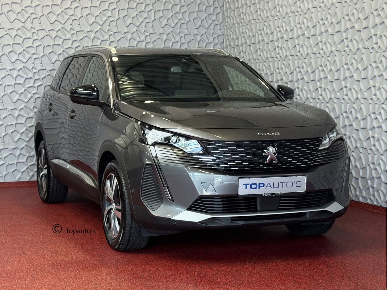 Peugeot 5008 - 1.2 130PK ALLURE PACK 7PERS NAVI CAMERA ZWARTE HEMEL LED LMV 7P 7 Persoons - AutoWereld.nl