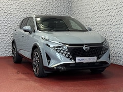 Nissan Qashqai - 1.3 MHEV 160PK TEKNA PLUS BOSE 20''LMV LEER ALCANTARA PANO MASSAGE BOSE STOEL/STUUR/RUIT V