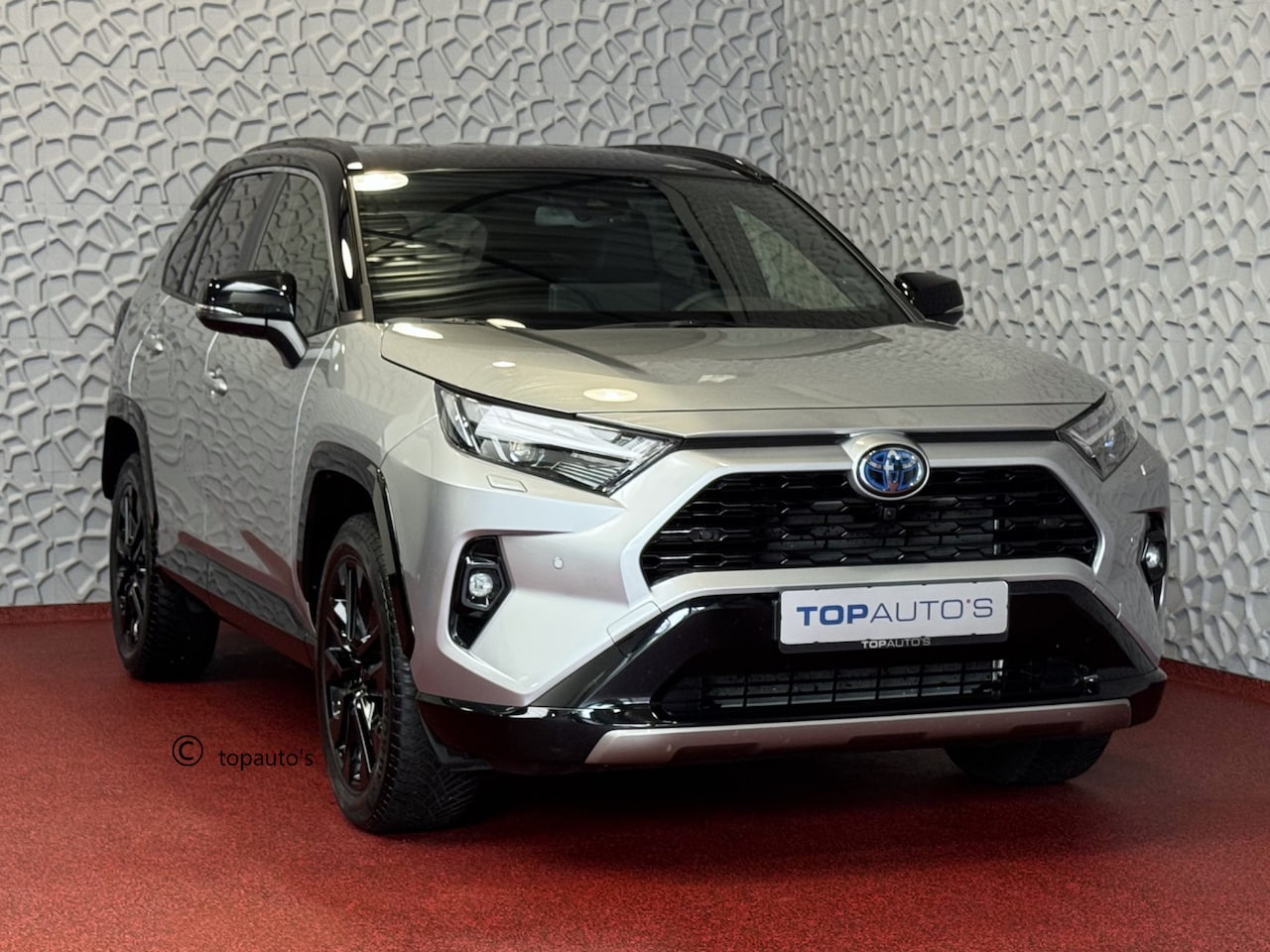 Toyota RAV4 - 2.5 Hybrid STYLE BI-TONE LED LEER 360 CAMERA ELEK.KLEP NAVI 360.CAMERA JBL ZWARTE HEMEL AD - AutoWereld.nl