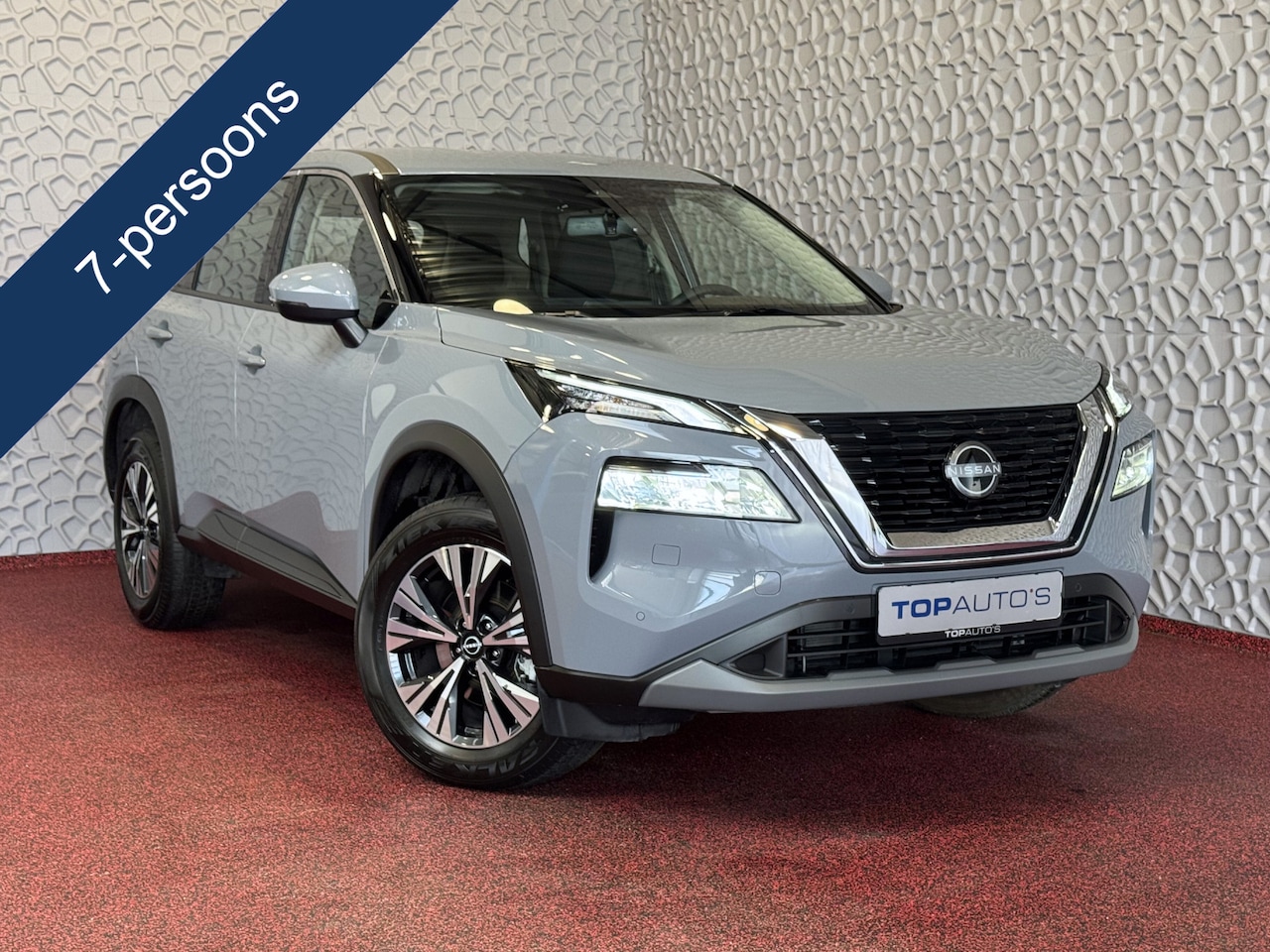 Nissan X-Trail - 1.5 MHEV 7PERS. 1800 KG TREK. STOEL/BANK/RUIT CARPLAY NAVI VERW. LED ADAP.CRUISE 7P 7 PERS - AutoWereld.nl