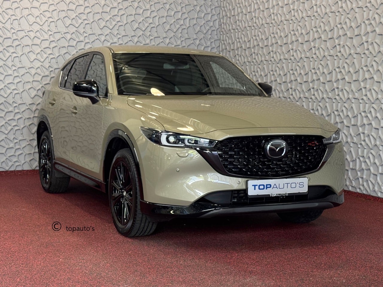Mazda CX-5 - 2.0 E SkyActiv MHEV 165 HOMURA LEER/ALCANTARA ELEK.KLEP ADAP.CRUISE 19''LMV HEAD-UP 360.CA - AutoWereld.nl