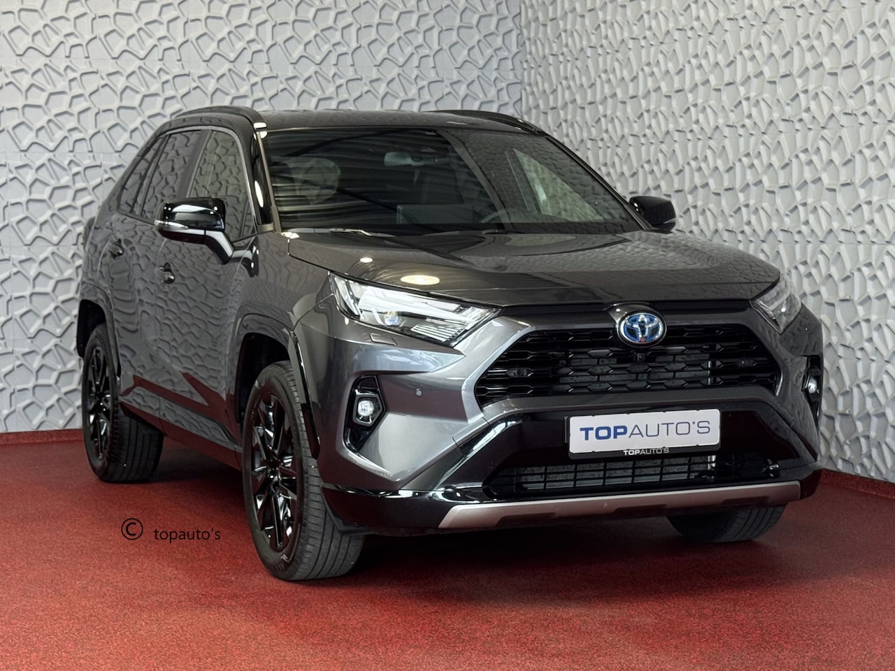Toyota RAV4 - 2.5 Hybrid STYLE BI-TONE LED LEER 360 CAMERA ELEK.KLEP NAVI 360.CAMERA JBL ZWARTE HEMEL AD - AutoWereld.nl