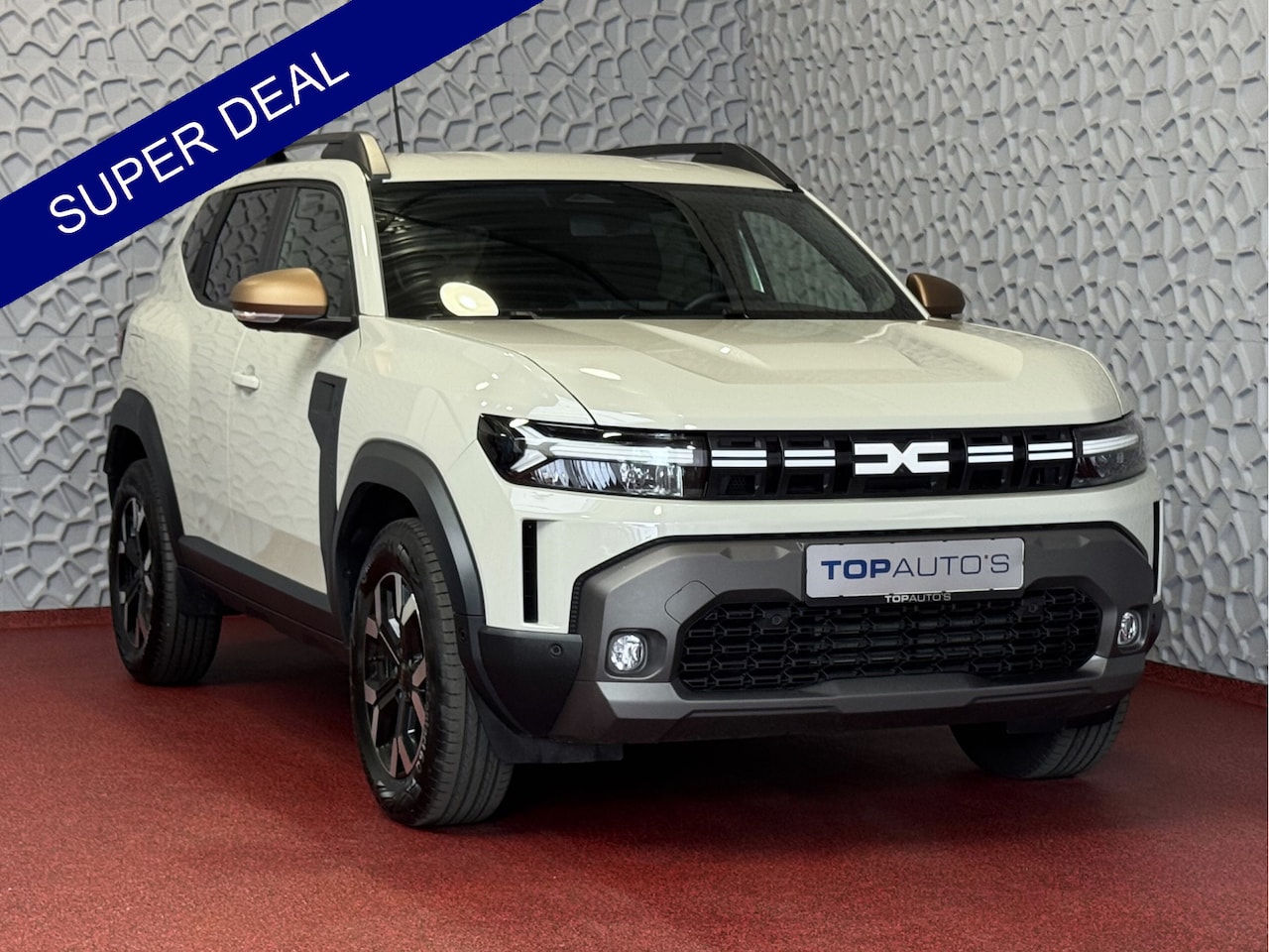 Dacia Duster - 1.6 HYBRID EXTREME SANDSTONE CAMERA CARLAY NAVI STOEL/STUUR/RUIT VERW. LED PDC - AutoWereld.nl