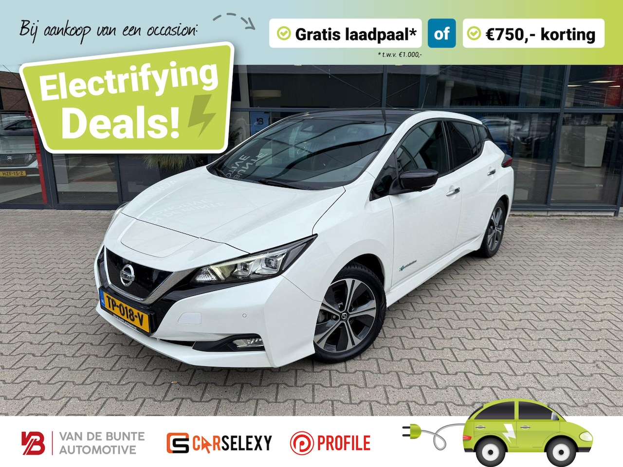 Nissan LEAF - Tekna 40 kWh *Gratis Laadpaal!* - AutoWereld.nl