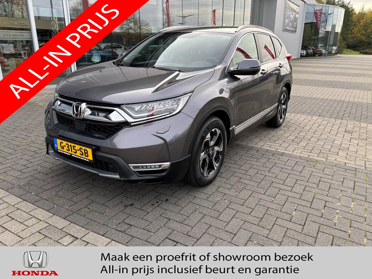 Honda CR-V - 2.0 e:HEV HYBRID Lifestyle | Navi | Leder | Trekhaak - AutoWereld.nl