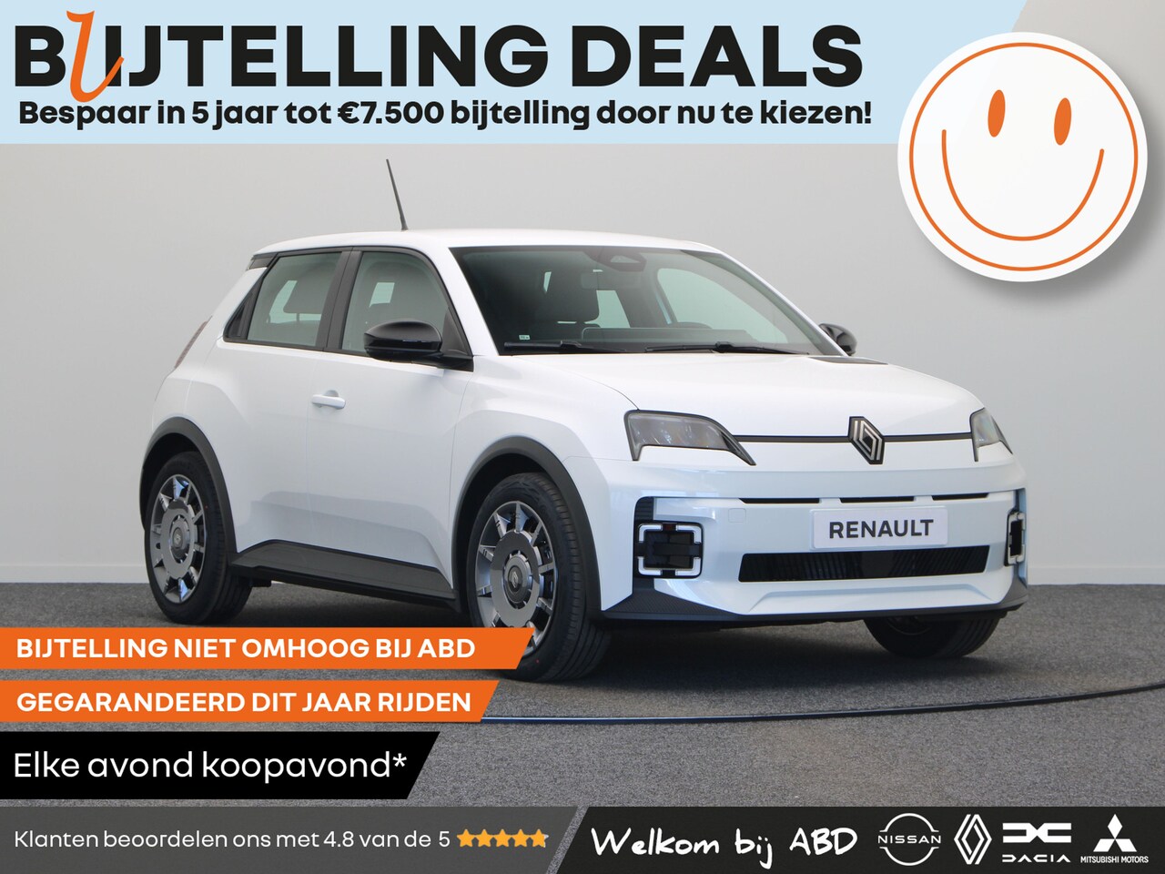 Renault 5 - Evolution Urban range | Cruise control met snelheidsbegrenzer | Full LED koplampen | ISOFI - AutoWereld.nl