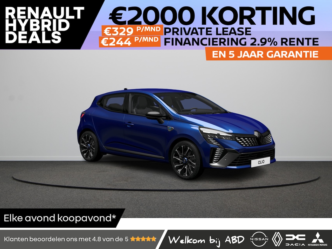 Renault Clio - esprit Alpine E-TECH full hybrid 145 | Achteruitrijcamera | Adaptive Cruise Control | Blin - AutoWereld.nl