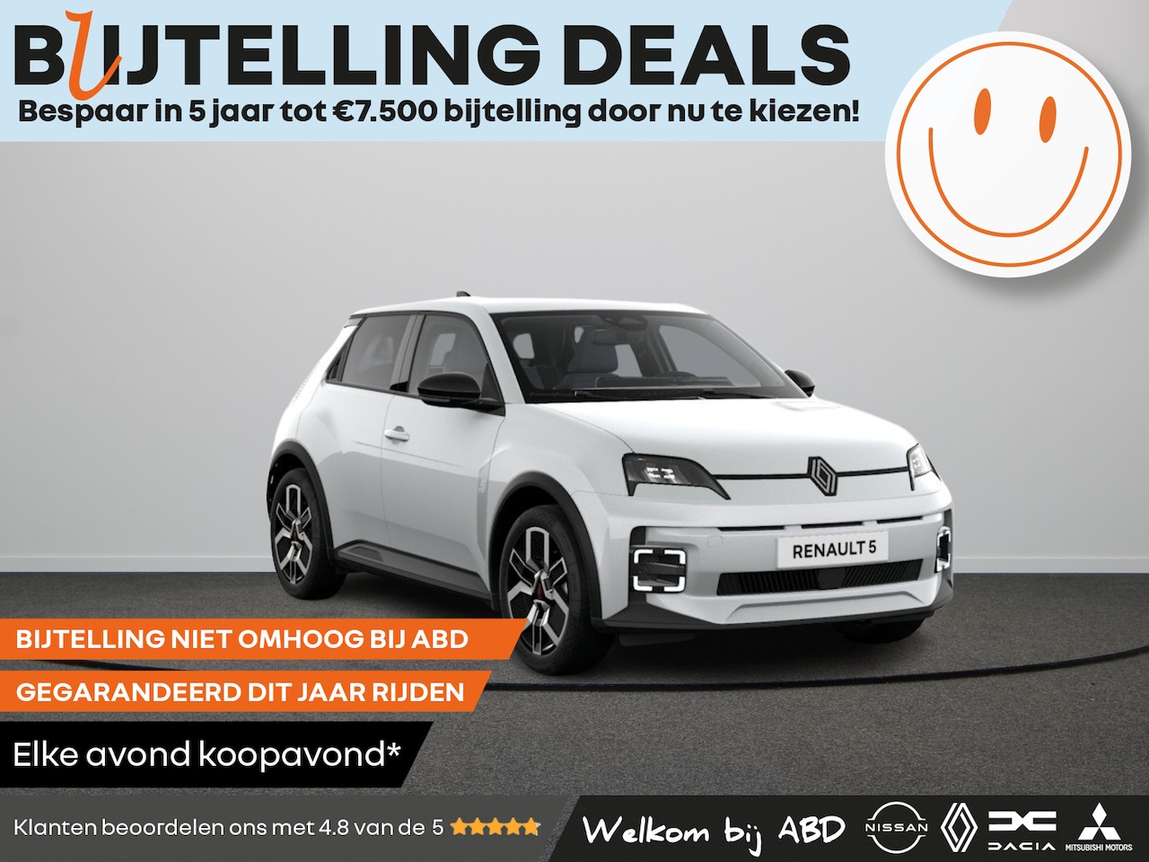 Renault 5 - Techno Comfort range | Achteruitrijcamera | ISOFIX-bevestigingssysteem voor kinderzitjes o - AutoWereld.nl