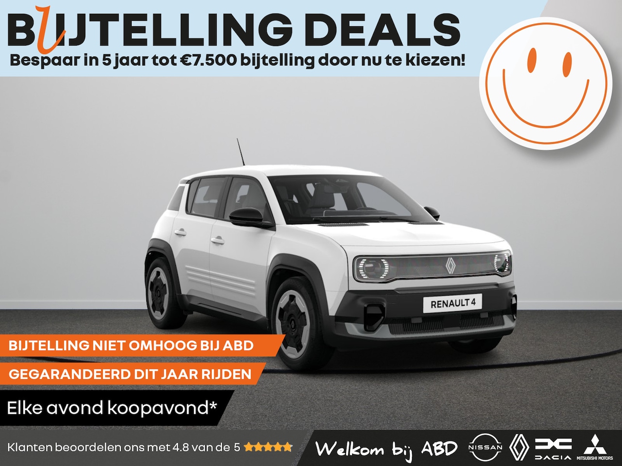 Renault 4 - Evolution Urban range | Achteruitrijcamera | Cruise control met snelheidsbegrenzer | Elekt - AutoWereld.nl