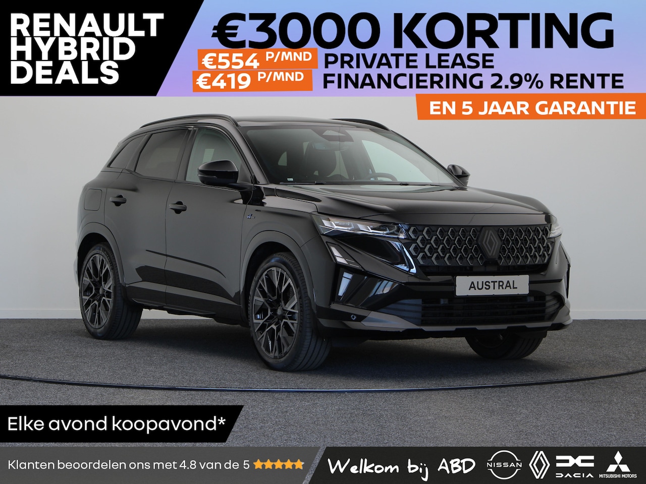 Renault Austral - Iconic esprit Alpine Hybrid 200 | Achteruitrijcamera | Adaptive Cruise Control | Blind Spo - AutoWereld.nl