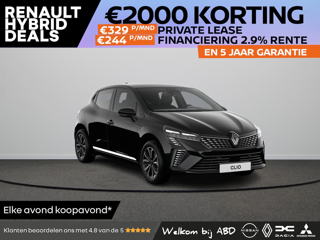 Renault Clio - Techno E-TECH full hybrid 145 | Achteruitrijcamera | Cruise control met snelheidsbegrenzer - AutoWereld.nl