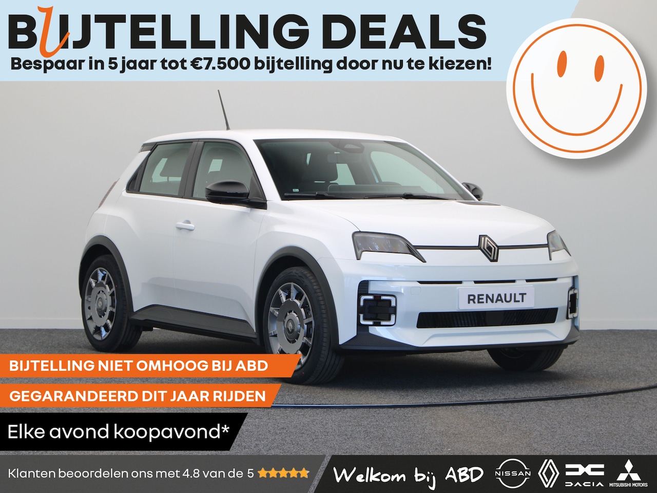 Renault 5 - Evolution Urban range | Cruise control met snelheidsbegrenzer | Full LED koplampen | ISOFI - AutoWereld.nl