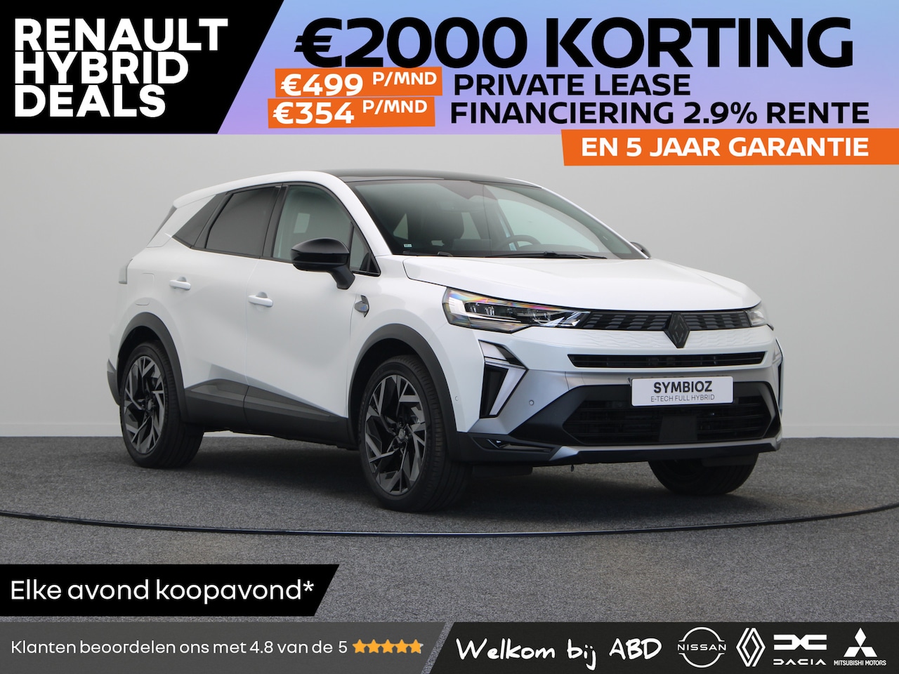 Renault Symbioz - esprit Alpine Full hybrid | Achteruitrijcamera | Adaptive Cruise Control | Elektronisch ge - AutoWereld.nl