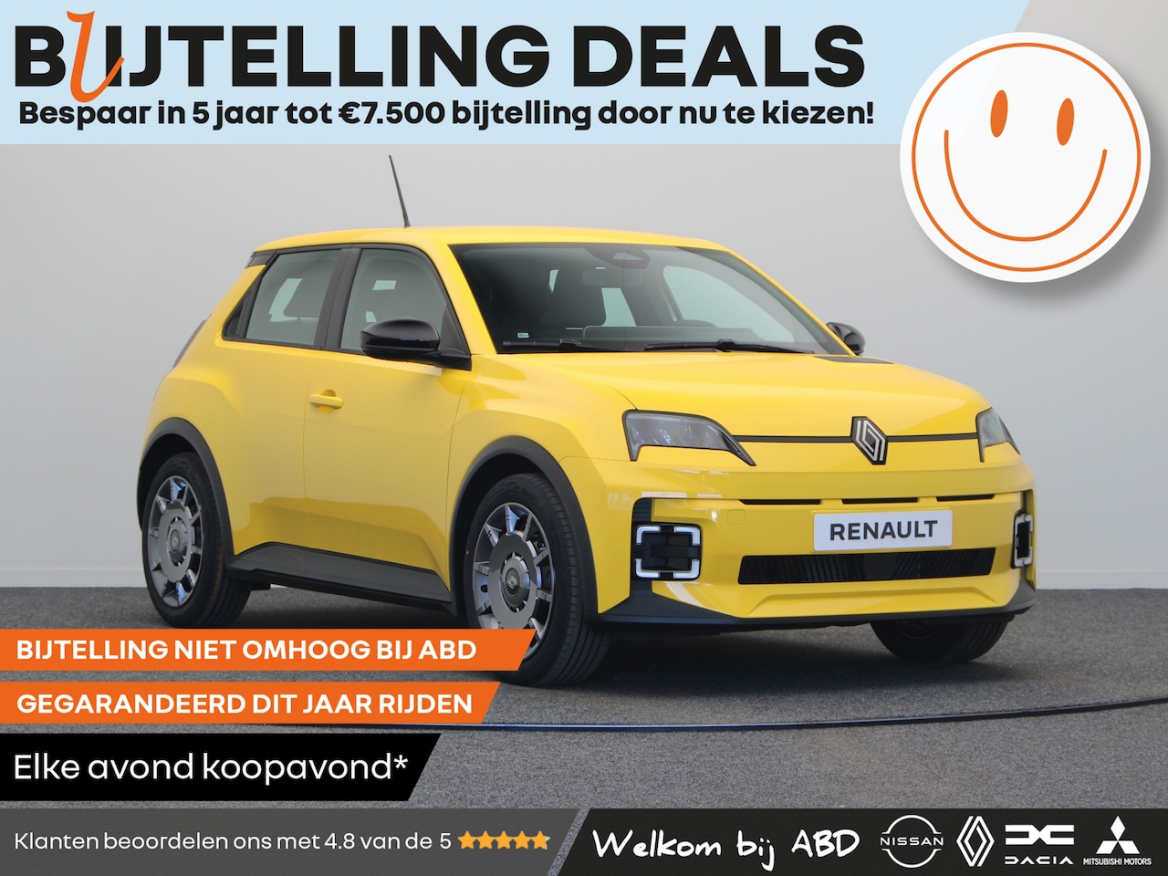 Renault 5 - Evolution Urban range | Cruise control met snelheidsbegrenzer | Full LED koplampen | ISOFI - AutoWereld.nl