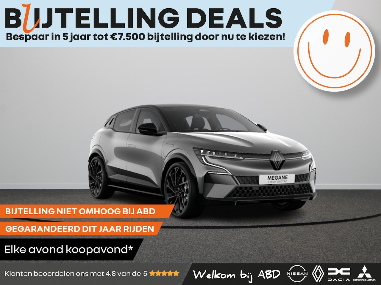 Renault Mégane E-Tech - Esprit Alpine 60kWh Comfort range | Adaptive Cruise Control | Adaptive Vision LED koplampe - AutoWereld.nl