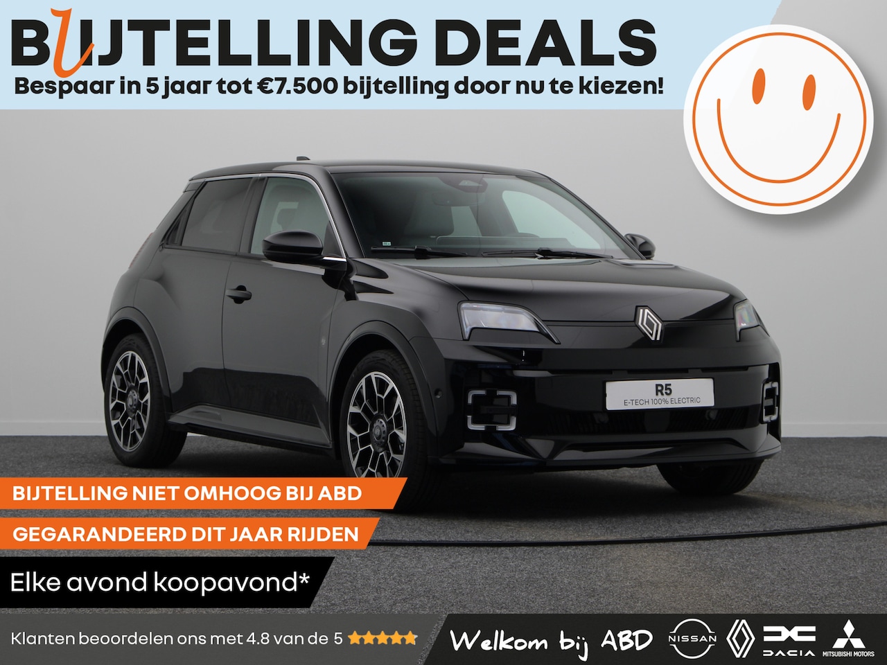 Renault 5 - Roland-Garros Comfort range | Achteruitrijcamera | Elektrisch verwarmbare voorstoelen | IS - AutoWereld.nl