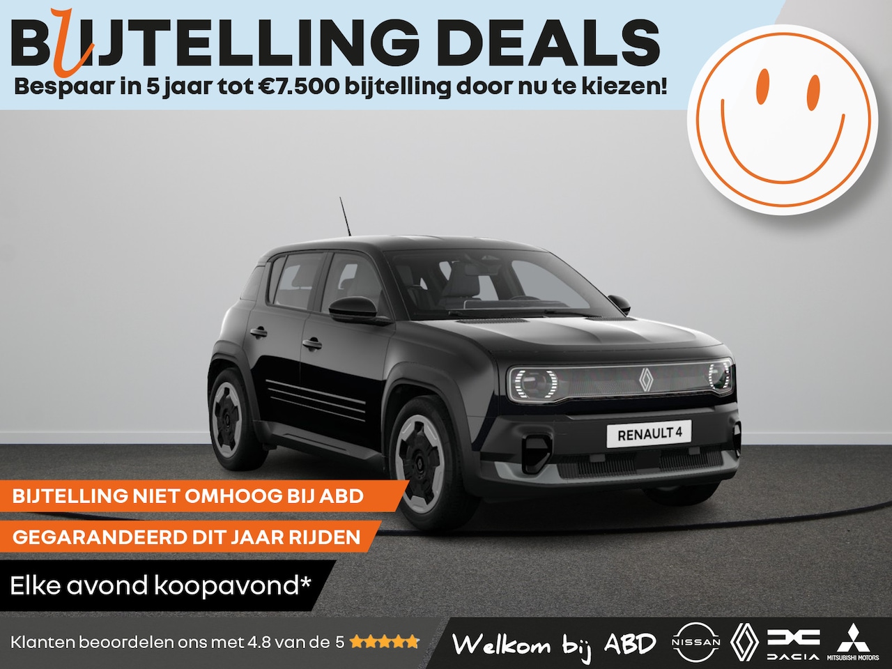 Renault 4 - Evolution Urban range | Achteruitrijcamera | Cruise control met snelheidsbegrenzer | Elekt - AutoWereld.nl