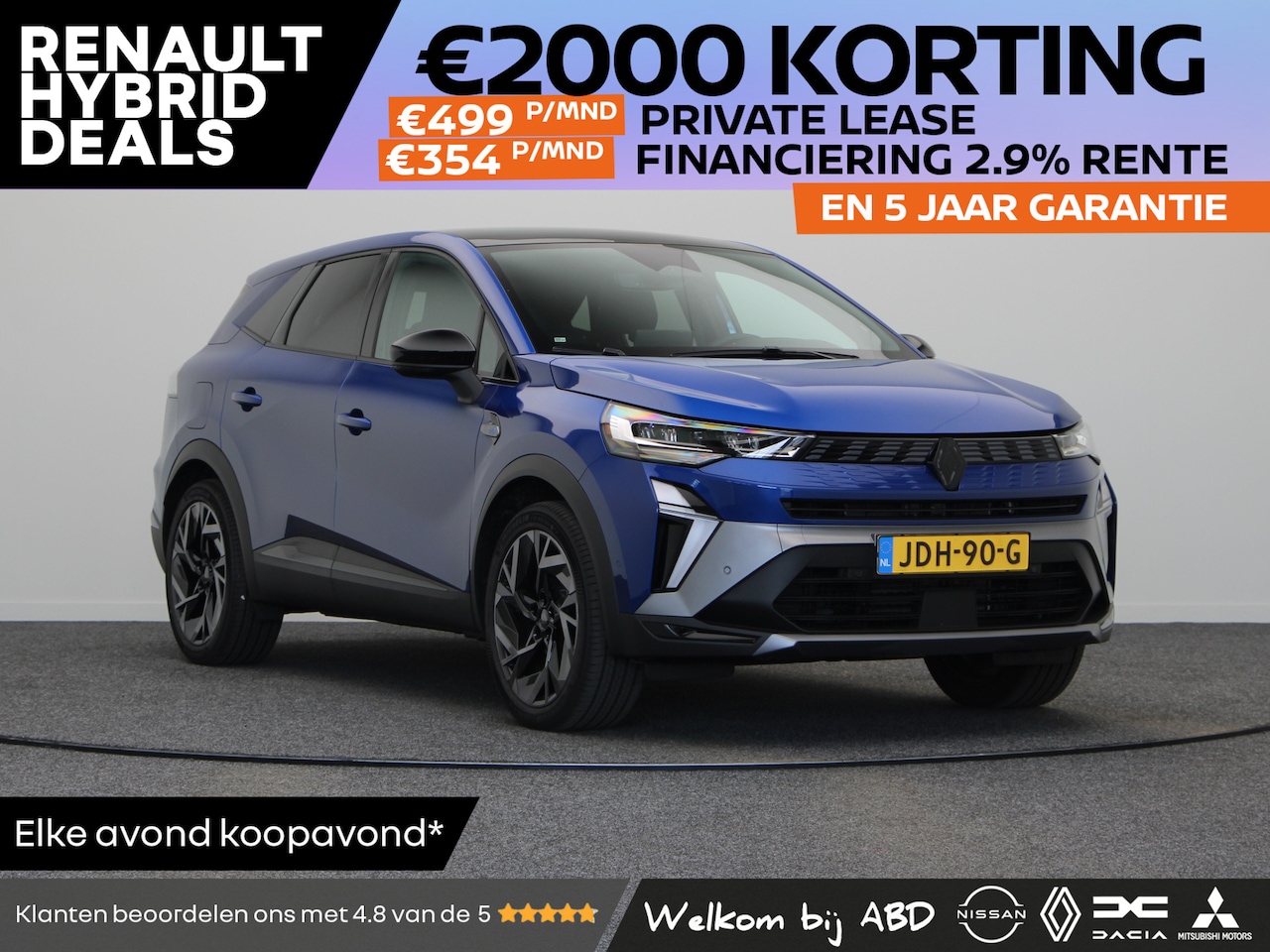 Renault Symbioz - esprit Alpine Full hybrid | Achteruitrijcamera | Adaptive Cruise Control | Elektronisch ge - AutoWereld.nl