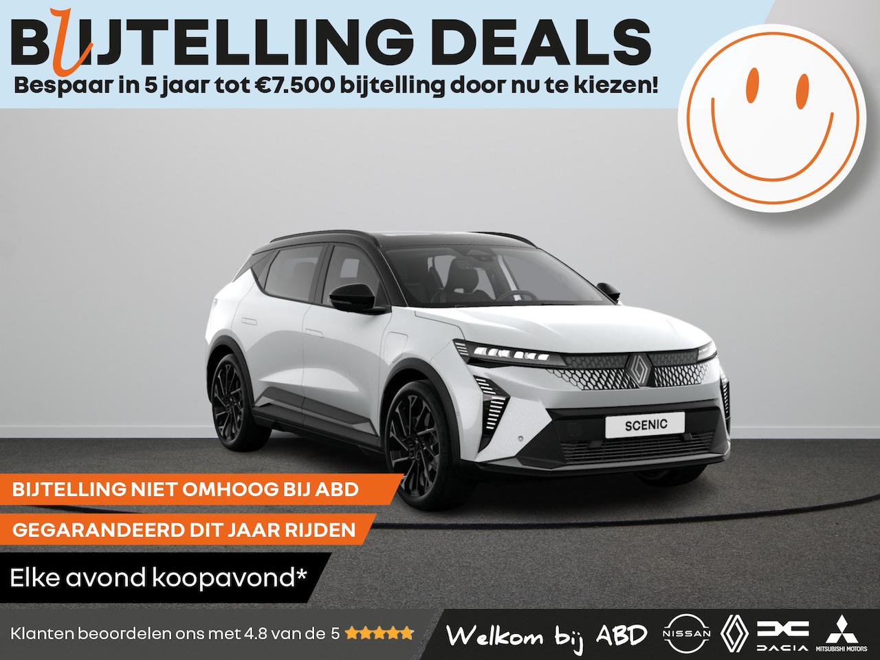 Renault Scenic E-Tech - esprit Alpine EV87 Long Range | 20” lichtmetalen wielen ‘Speedway’ | Achteruitrijcamera | - AutoWereld.nl