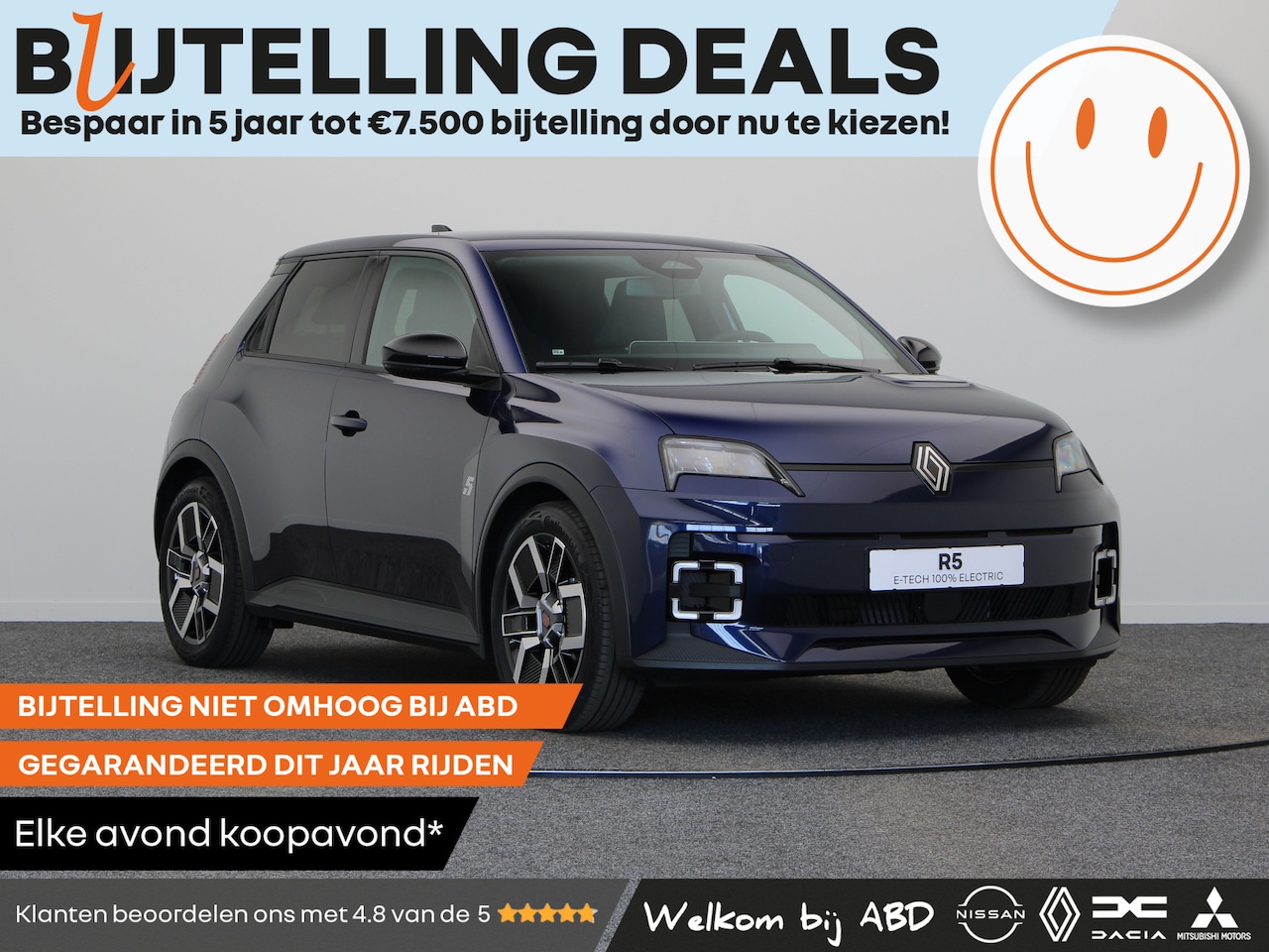 Renault 5 - Techno Comfort range | Achteruitrijcamera | ISOFIX-bevestigingssysteem voor kinderzitjes o - AutoWereld.nl