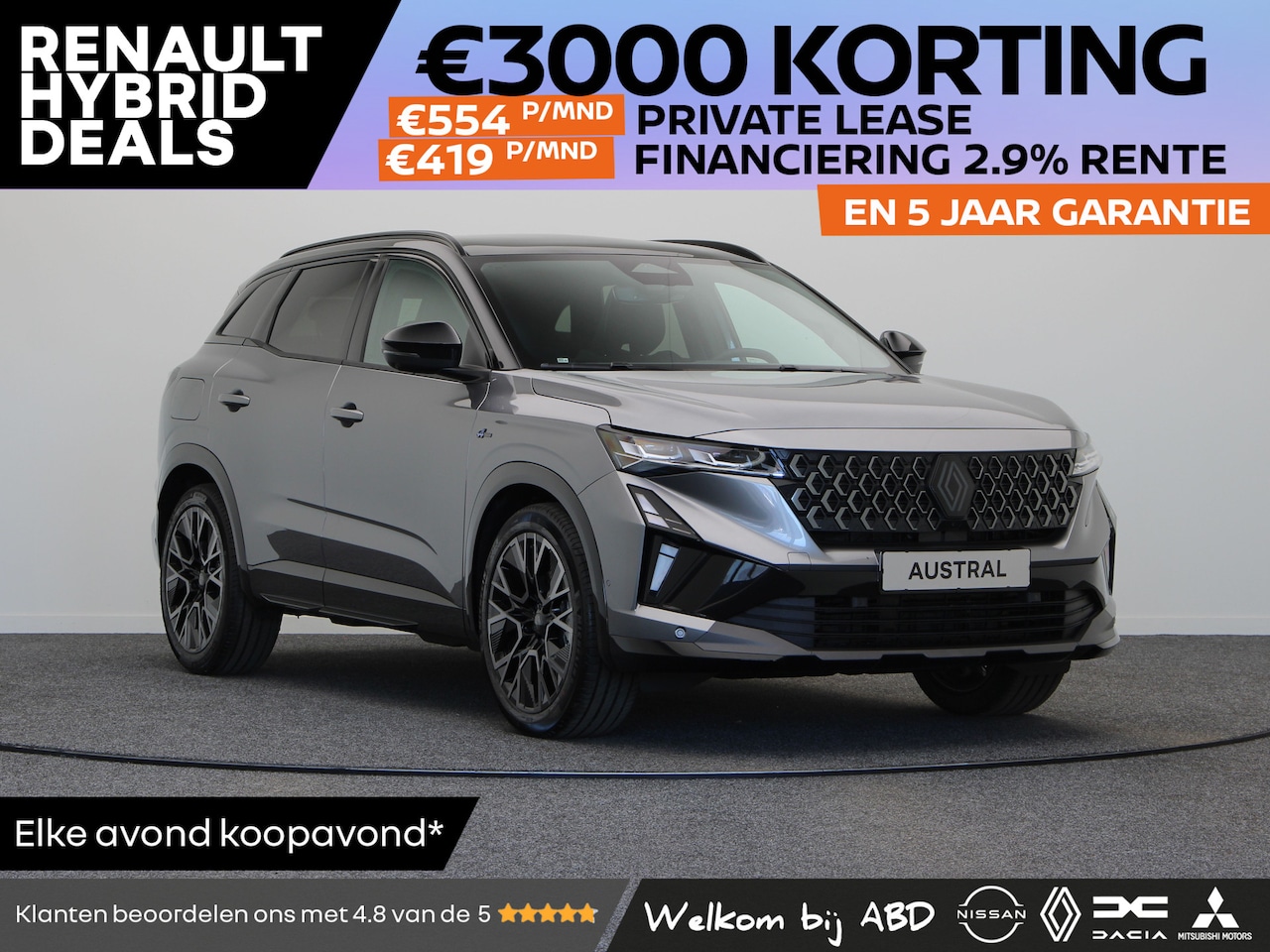 Renault Austral - Iconic esprit Alpine Hybrid 200 | Achteruitrijcamera | Adaptive Cruise Control | Blind Spo - AutoWereld.nl