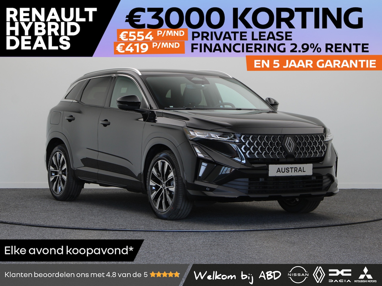 Renault Austral - Techno Hybrid 200 | Achteruitrijcamera | Adaptive Cruise Control | Blind Spot Warning - AutoWereld.nl