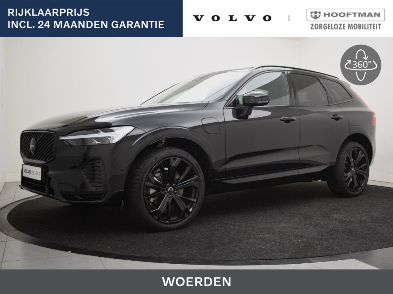 Volvo XC60 - T8 PLUG-IN HYBRID ULTRA BLACK EDITION B&W AUDIO LUCHTVERING 360G - AutoWereld.nl