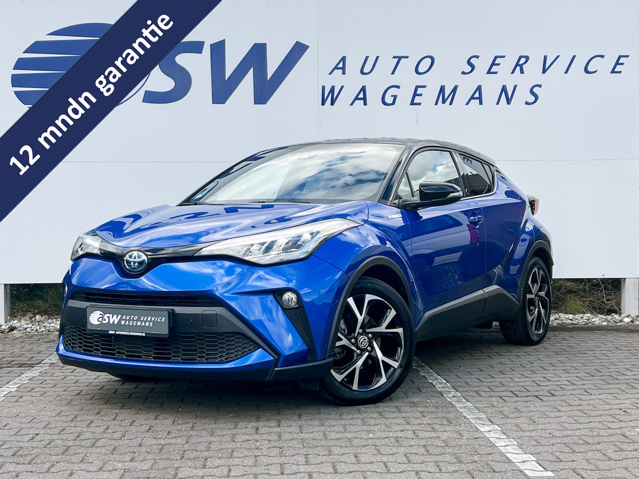Toyota C-HR - 2.0 Hybrid Bi-Tone | Navi | Carplay | Dodehoek | Park Assist | Camera - AutoWereld.nl
