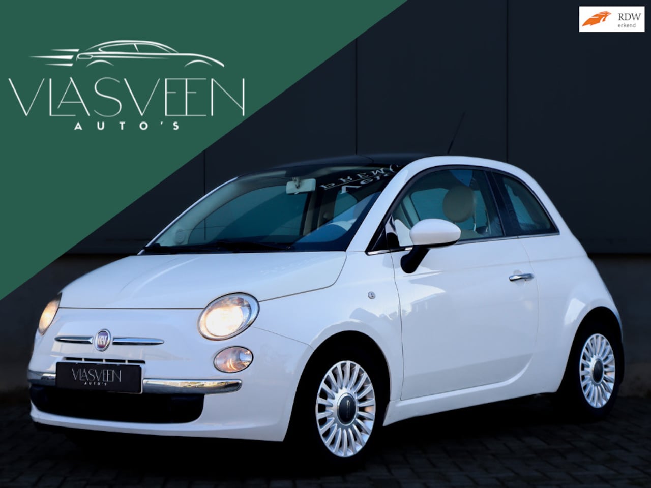 Fiat 500 - 0.9 TwinAir Lounge nwe apk + beurt! Pano dak - AutoWereld.nl