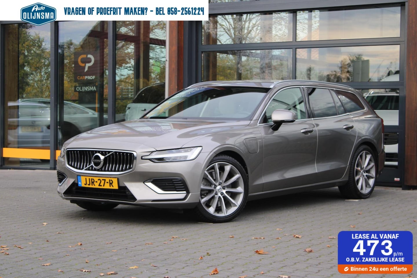Volvo V60 - 2.0 T6 Recharge AWD Inscription Expression|Leer|DAB| - AutoWereld.nl