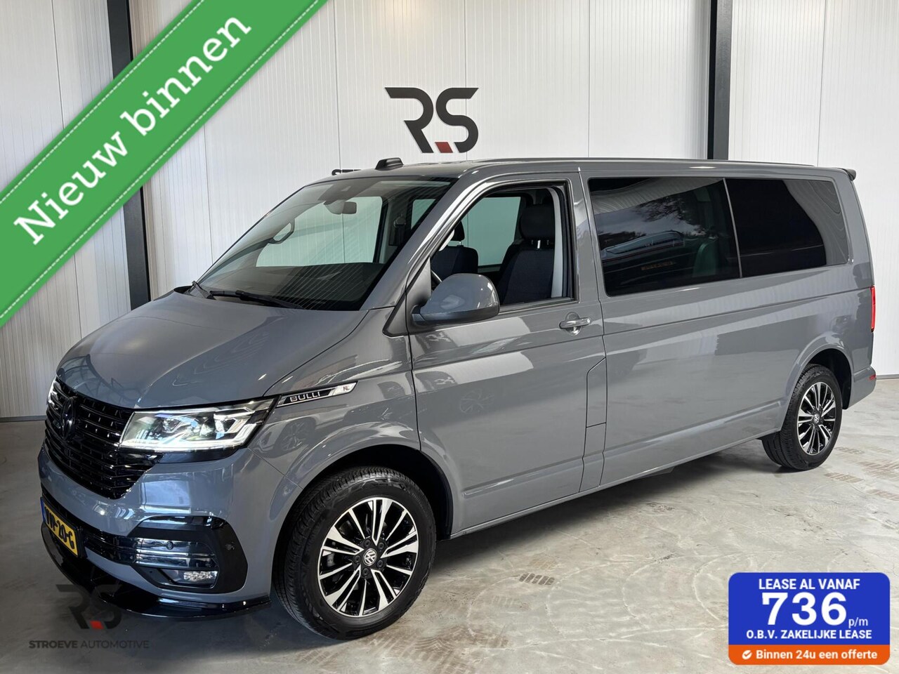 Volkswagen Transporter - Bulli 2.0 TDI 150 pk DSG L2H1 30 DC | Navi | LED | ACC | Camera | CarPlay | DAB | Side/Lan - AutoWereld.nl