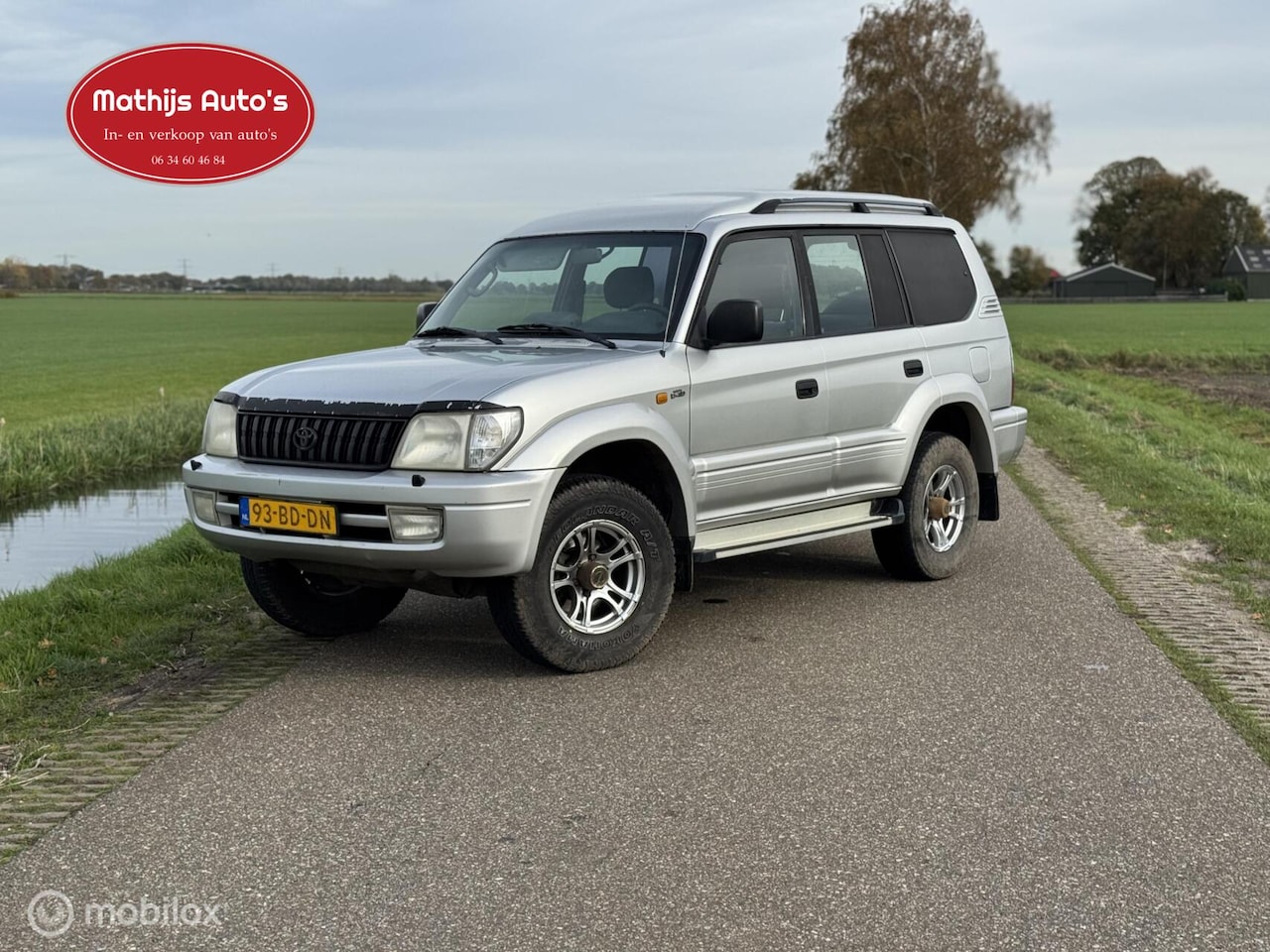 Toyota Land Cruiser 90 - LandCruiser 3.0 D4-D Automaat Airco Grijs kentken LWB - AutoWereld.nl